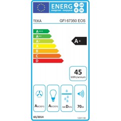 Teka GFI 67350 EOS IX Μηχανισμός Απορρόφησης 60cm Inox